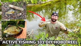 Survival Fishing 101 Catch Your Limit with a DIY Hobo Reel [upl. by Atilrac]