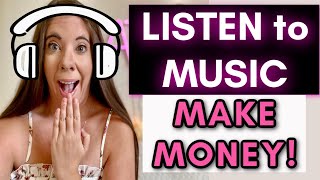 Get Paid to Listen to Music 2021 and Make Money Online [upl. by Florenza]