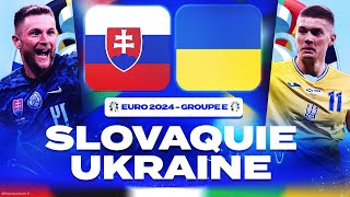 🔴 SLOVAQUIE  UKRAINE LIVE 🇸🇰 🇺🇦  🔥 Finale du Groupe de la 🇧🇪 Belgique   EURO 2024  LIVEDIRECT [upl. by Kylila468]