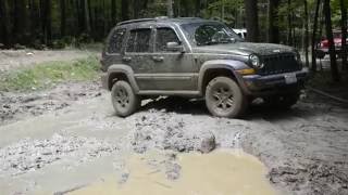 Jeep Liberty Offroad [upl. by Ybhsa]