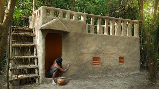 Construir Increíble Barro Villa de Casa de banho lo Profundo de la Selva Pecado Herramientas [upl. by Mungam]