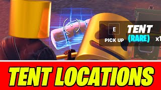 How to EASILY Investigate Stolen Present Stashes  Fortnite Winterfest Quest [upl. by Llessur]