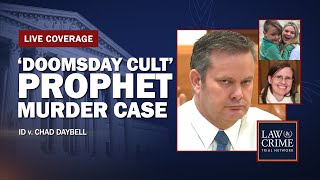 WATCH LIVE Doomsday Cult Prophet Murder Case — ID v Chad Daybell — Hearing [upl. by Ekeiram585]