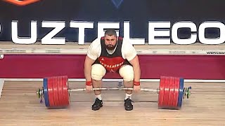 225  267  ABSOLUTE WORLD RECORDS  Lasha Talakhadze  2021 WWC [upl. by Cirde]