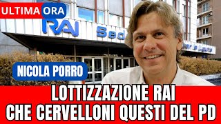 Porro PD fenomeni contro questa governance della Rai quando loro stessi lhanno votata per 9 anni [upl. by Enimrej]