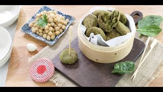 Le Ricette di MammaGy e Le Conserve della Nonna  Falafel di ceci e spinaci [upl. by Zilvia]