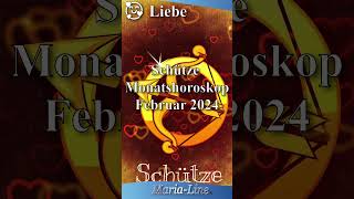 Schütze LIEBE ❤️ Horoskop Februar 2024 [upl. by Mellar]