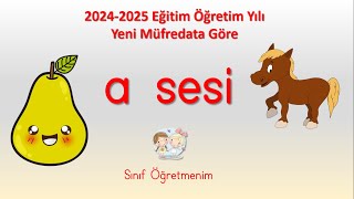 1Sınıf quotaquot Sesi Öğretimi Yeni Müfredat  A sesi 20242025 Yılı  ANETİL Ses Grubu [upl. by Ahsyen]