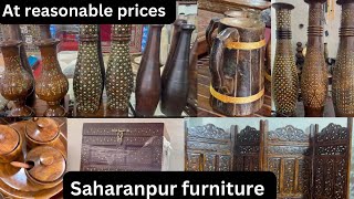 Saharanpur furniture in HyderabadGift decor items by walkinthrough [upl. by Aihsena]