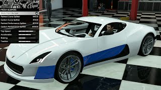 GTA 5  Past DLC Vehicle Customization  Coil Cyclone Rimac Concept One [upl. by Wengert]