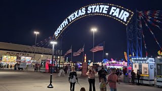 Texas state fair tour Festival 2024southtexas texasstatefair [upl. by Anoerb683]