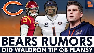 Chicago Bears Rumors Did Shane Waldron REVEAL QB Plans Bears Signing BIG NAME Defensive Lineman [upl. by Ayek]