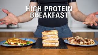 High Protein Breakfast Recipes Savory Edition [upl. by Galliett]