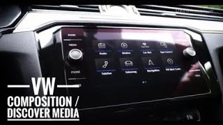 2017 VW Composition MediaDiscover Media Infotainment amp Navigationssystem im Überblick [upl. by Erle]