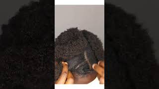 how I straighten natural 4c hair without heat [upl. by Gipsy238]