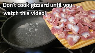 After you watch this you will never buy Chicken Gizzards in the restaurant anymore Very easy recipe [upl. by Carola98]