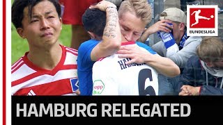 A Sad Day in Hamburg  Relegated For First Time in Bundesliga History [upl. by Ynetsed]