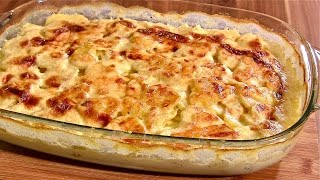 KartoffelgratinKartoffelauflauf klassisch zubereitetKartoffelauflauf vegetarischGratin dauphinois [upl. by Arramat]