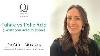 Folate vs Folic Acid  What you need to know  Folic Acid Pregnancy [upl. by Hedges]