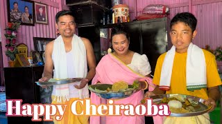 Happy Cheiraoba 2024 rjcouple manipuriyoutuber manipurireels [upl. by Muscolo]