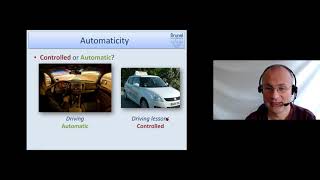 Cognitive Psychology Lecture 03  Part 4 Automaticity [upl. by Yablon]