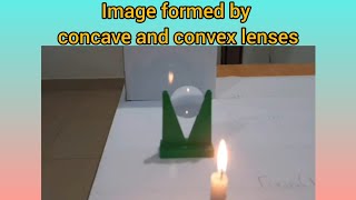 Image formed by concave and convex lenses [upl. by Laflam646]