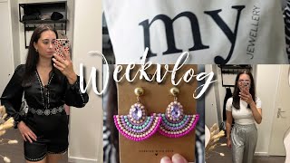 DIT WIL IK EVEN KWIJT 🥹amp MY JEWELLERY SAMPLE SALE SHOPLOG 🛍️manonjanssen weekvlog [upl. by Emiatej]