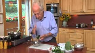 Michel Roux Poached Salmon with Bois Boudran Sauce YouTube [upl. by Vladamar]