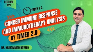 Cancer Immune response and Immunotherapy analysis  TIMER 20  Lecture 421  Dr Muhammad Naveed [upl. by Llerrit235]