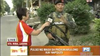 WATCH Doris Bigornia talks to guards at Fort Sto Domingo [upl. by O'Conner]