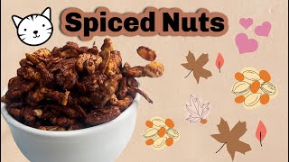 Keto Spiced Nuts 🍁 [upl. by Flss573]