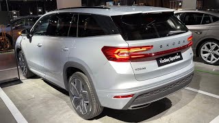 SKODA KODIAQ 2024  visual COMPARISON  SPORTLINE TDI vs iV [upl. by Norwood]