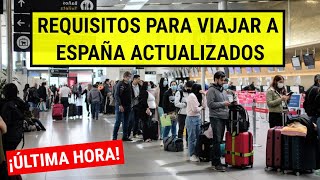 🚨ÚLTIMA HORA Requisitos para viajar a España  Nueva actualización oct 2024 [upl. by Nadia107]