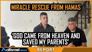 Miracle rescue in Israel ‘God come from heaven and saved my parents  All Israel News [upl. by Kcuhc]