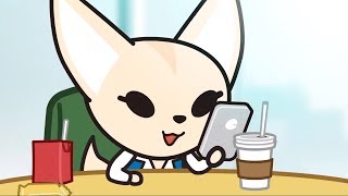 Aggretsuko  Best of Fenneko Part 2 [upl. by Alaehs265]