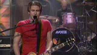 Lifehouse  Hanging By A Moment Live On Leno [upl. by Inglis]