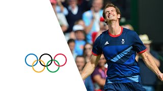 Andy Murray Wins Olympic Gold Medal v Roger Federer  London 2012 Olympics [upl. by Aevin]