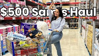 MASSIVE SAMS CLUB HAUL amp SHOP WITH ME  WHATS NEW AT SAMS CLUB 2024  STOCK UP DANIELA DIARIES [upl. by Shinberg]