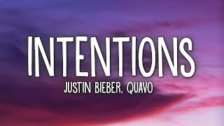 Justin Bieber  Intentions  Lyrics video  ft Quavo  Justin Bieber new song [upl. by Fairweather135]