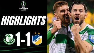 Shamrock Rovers vs APOEL 11 Highlights  Conference League  20242025 [upl. by Arlette]