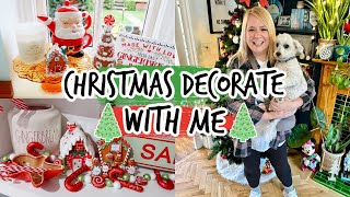 2023 CHRISTMAS DECORATE WITH ME Tiny Christmas Village Mugs Disney Tree and More 🎄 [upl. by Wack]