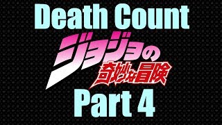 JoJo Death Count Part 4 Diamond Is Unbreakable [upl. by Norrej]