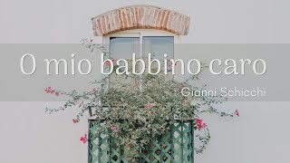 🎻Full Orchestra Accompaniment with Lyrics  O mio babbino caro [upl. by Fleeta]