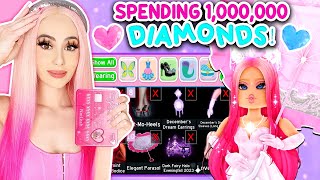 SPENDING 1000000 DIAMONDS On My PAGEANT OUTFIT In Royale High Roblox [upl. by Obeng]