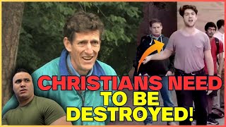 Watch This UNHINGED Atheist Get SHUT DOWN By Christian Preacher QampA [upl. by Zoi]