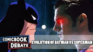 Evolution of Batman vs Superman in All Media in 12 Minutes 2018 [upl. by Aiselad]