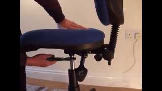 Removing the gas lift from an office chair [upl. by Barty]