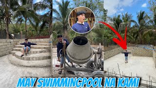 NAG PAGAWA NAKO NG MALAKING SWIMMINGPOOLGRABE ANG BONGGA [upl. by Arinaj]