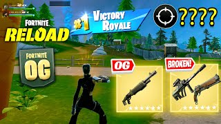 OG Fortnite Reload  High Kill Gameplay  Keyboard amp Mouse [upl. by Boynton872]