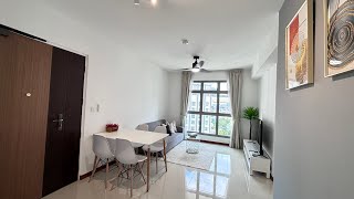 Singapore HDB 3rm flat for sale  Video walkthrough  37 Margaret Drive  Super High Floor [upl. by Orlina]